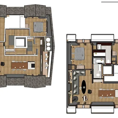 Apartment La Troisieme Etoile Courchevel